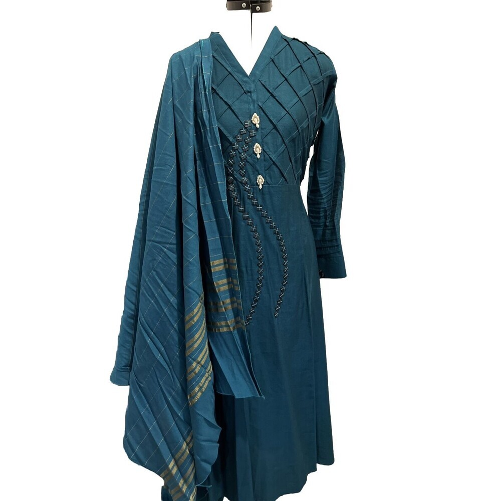 Pakistani‎ Indian Shirt/ Kameez And Dopata size medium
